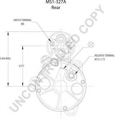 PRESTOLITE ELECTRIC MS1-327A Starter